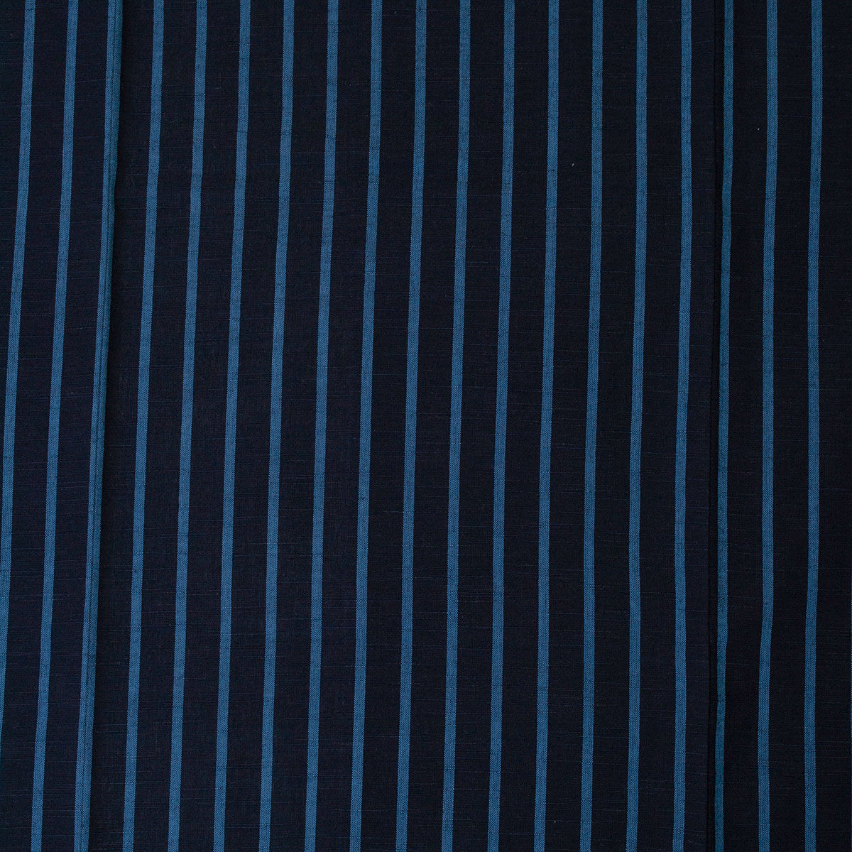 会津木綿 きもの 大名縞（紺／青）レディース お仕立て込み | Daizenya