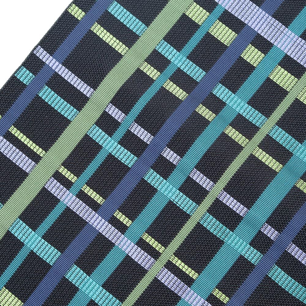 松装織物謹製 本場筑前博多織 金証紙 高級 正絹 八寸名古屋帯 格子柄 松装織物謹製 本場筑前博多織 金証紙 高級 正絹 八寸名古屋帯 格子