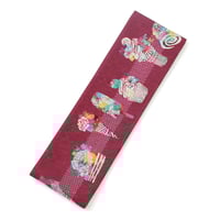 正絹九寸名古屋帯 すくい織 抽象柄 お仕立て込み | Daizenya