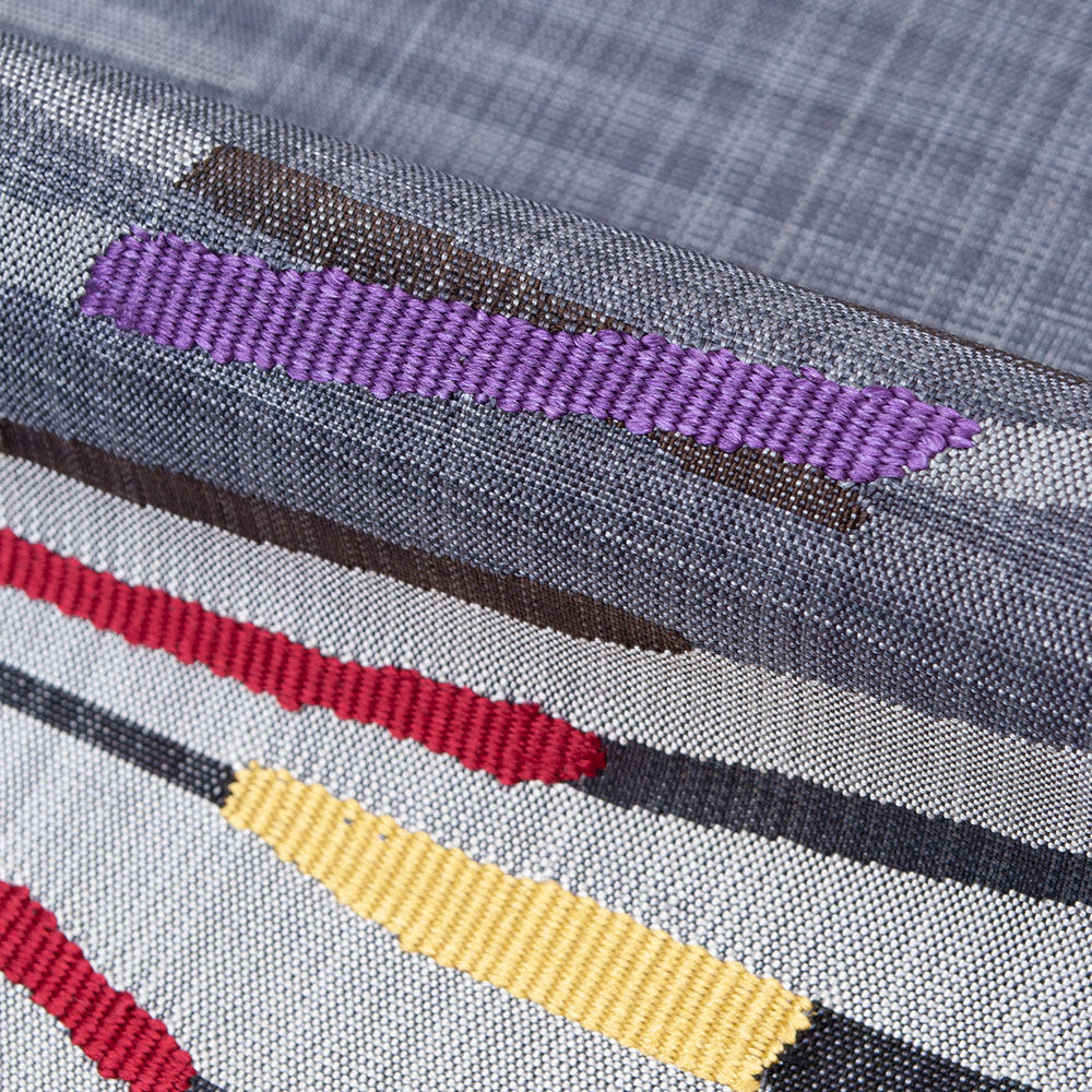 正絹九寸名古屋帯 すくい織 抽象柄 お仕立て込み | Daizenya
