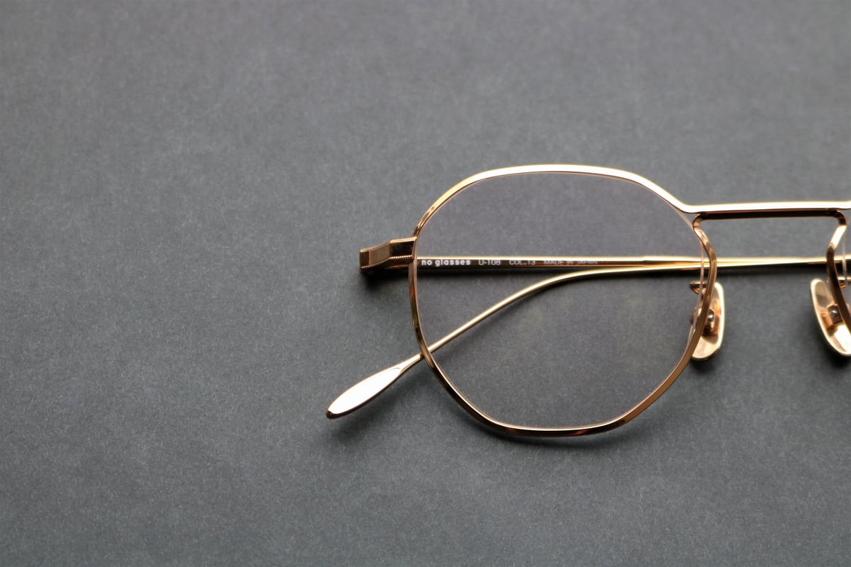 YUICHI TOYAMA. U-108 Herbert 別注 for no glasses YUICHI TOYAMA. U-108 Herbert 別注 for no glasses