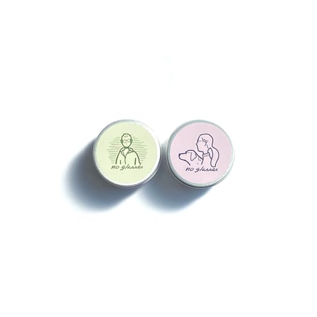 『A Man』GREEN LINE/LIMEGREEN 曇り止めクロス designed by Ryo Kaneyasu for no glasses