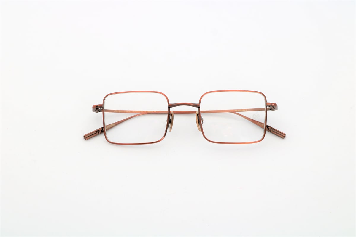 OLIVER GOLDSMITH メガネ CRITIC II ゴールド OG×OLIVER GOLDSMITH CRITIC Ⅱ 別注 for no glasses