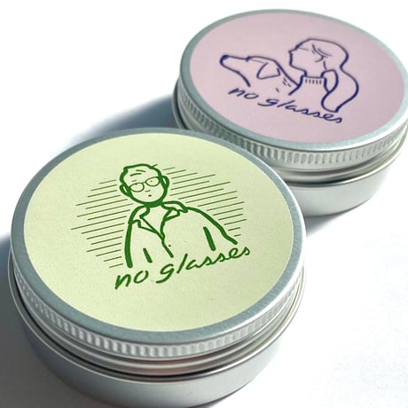 『A Man』GREEN LINE/LIMEGREEN 曇り止めクロス designed by Ryo Kaneyasu for no glasses