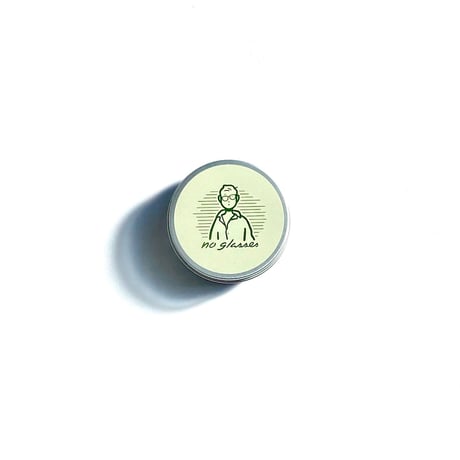 『A Man』GREEN LINE/LIMEGREEN 曇り止めクロス designed by Ryo Kaneyasu for no glasses