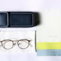 YELLOWS PLUS ROLAND 別注 for no glasses Dark Matte Brown/Deep Gold