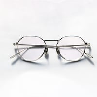 YUICHI TOYAMA. U-108 Herbert 別注 for no glasses Silver/Gray