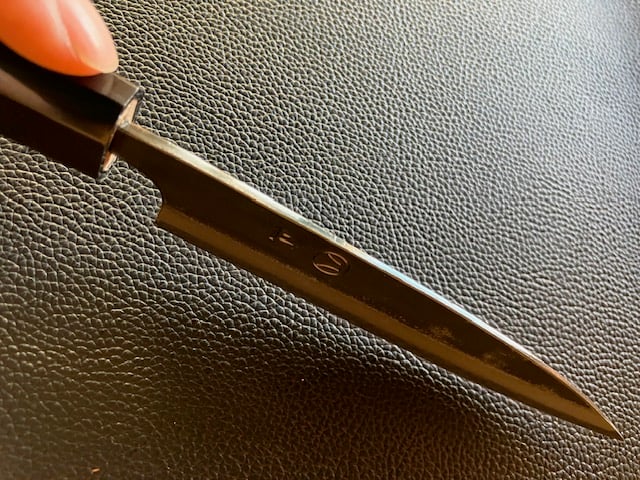 黒打ペティナイフ カバー付き | 八島農具 黒打ペティナイフ カバー付き | 八島農具