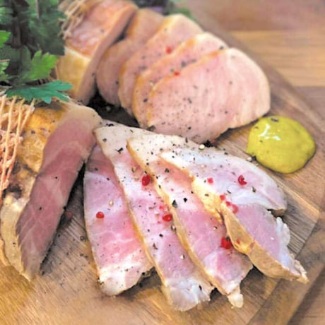 5.キビまる豚のローストポーク Roasted Kibimaru-Ton