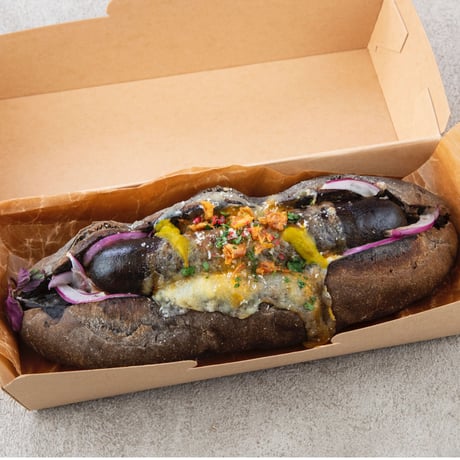 【店頭販売のみ】BLACK Hot dog
