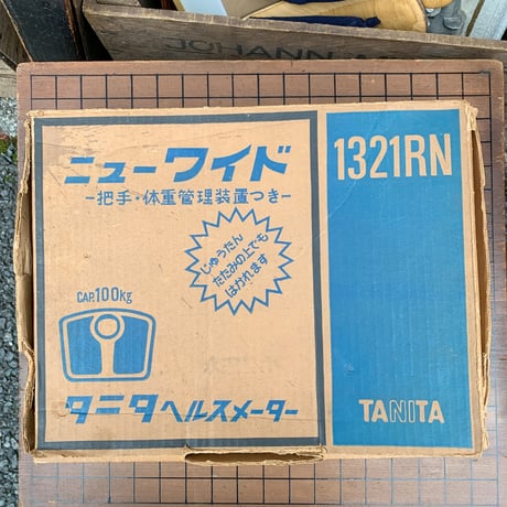 タニタ製レトロポップな体重計  / Japan 70s〜80s