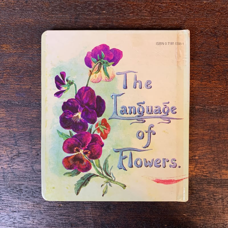 洋書 / 花言葉の本 「The Language of Flowers」 | STRANGEPOPS