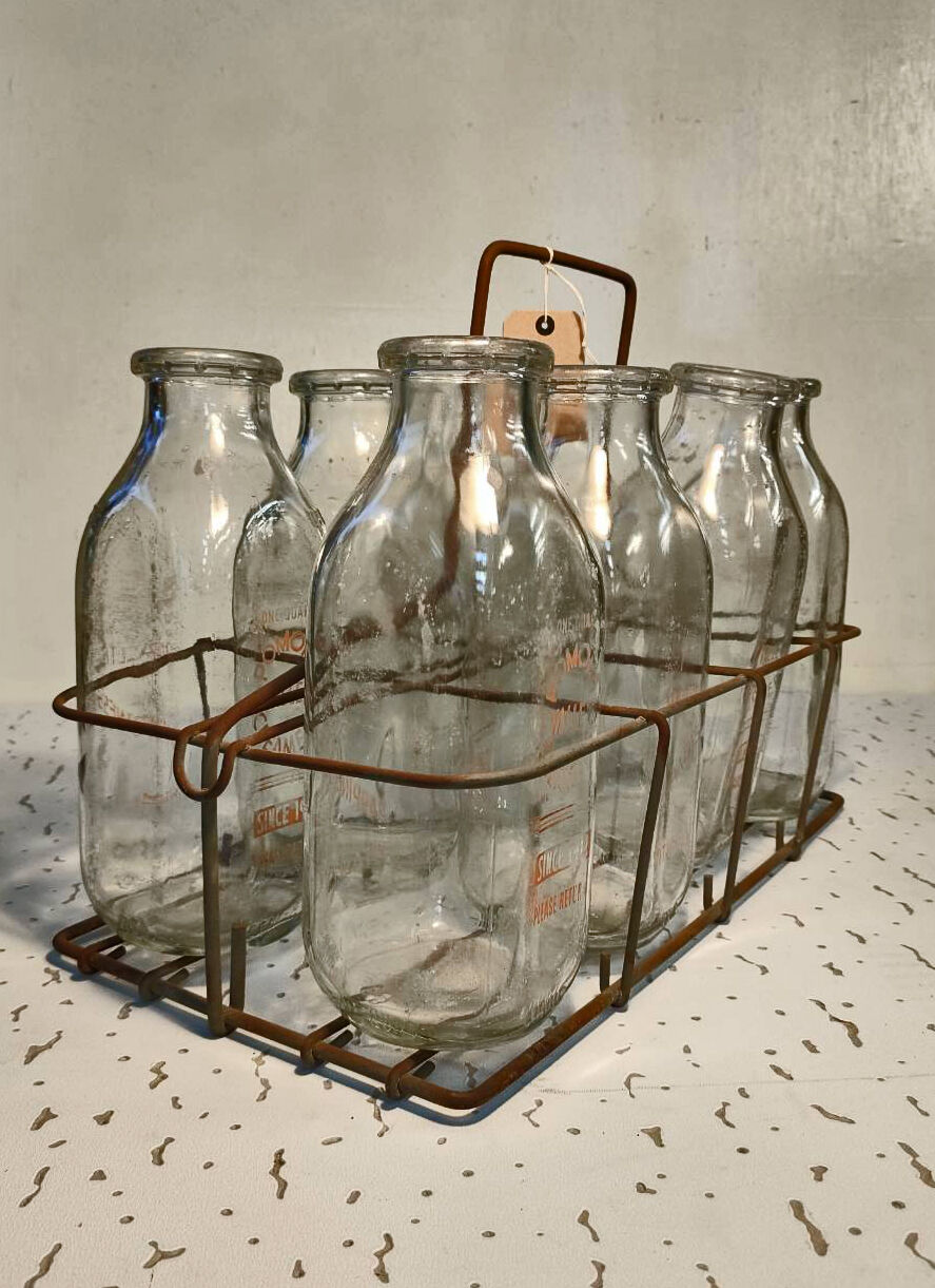 ビンテージ ボトルホルダー | Babbitt Bank Antiques