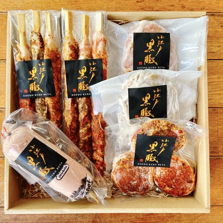 【ご贈答用】小江戸黒豚　冷凍・お惣菜Aセット
