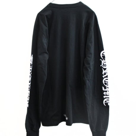 Chrome Hearts Old English Neck Logo Long Sleeve T-Shirt #30663