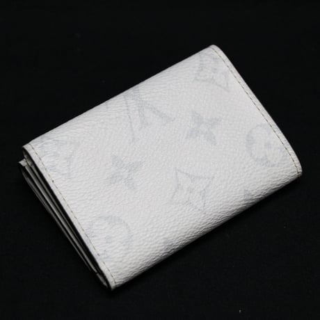 Louis Vuitton Discovery Compact Wallet Taigarama Leather Antarctica M67621 #74237