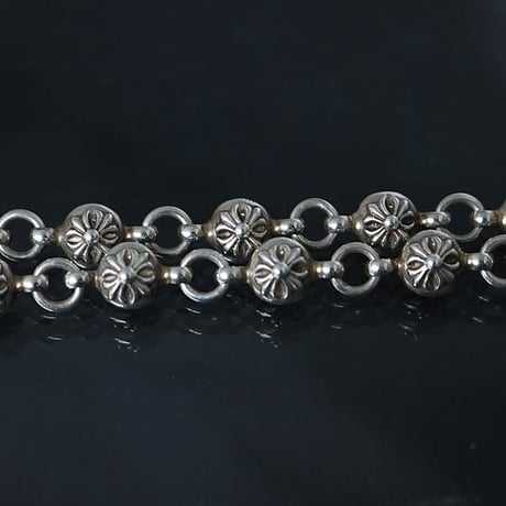Chrome Hearts Celtic Cross With Crossball Necklace 20in  #30744