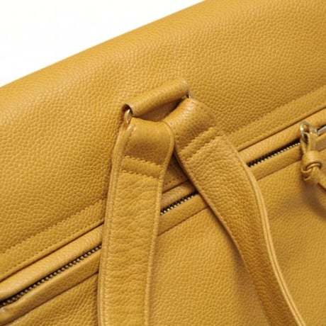 CHANEL Turnlock Flap Backpack Caviar Beige #74981