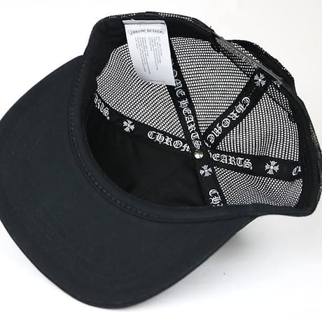 Chrome Hearts Brand-New Cemetery Cross Patch Tracker Cap Camo#101931
