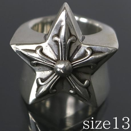 Chrome Hearts Large Star Ring #30948