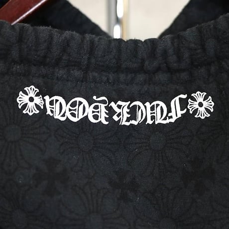 Chrome Hearts CH Plus All-Over Print Horseshoe Pullover Hoodie #30830
