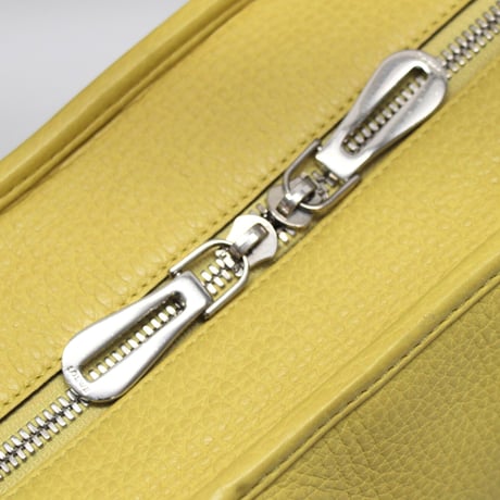 LOEWE Old Model Amazona 28 Handbag Leather Yellow #73942