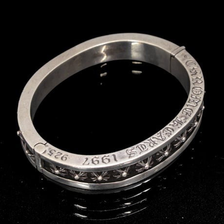 Chrome Hearts Narrow V-Band CHX Bangle #30766