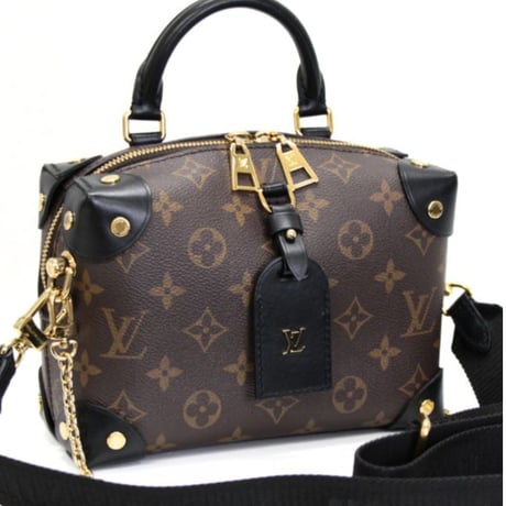 Louis Vuitton Petite Malle Souple Handbag Monogram Canvas M45571 #74092