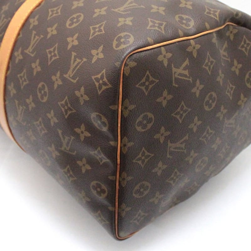 LOUIS VUITTON Mesh Leather Monogram Soft Trunk Shoulder Bag M53964 Black  Ladies