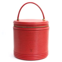 Louis Vuitton Cannes Vanity Bag Epi Leather Red M48037 #74738