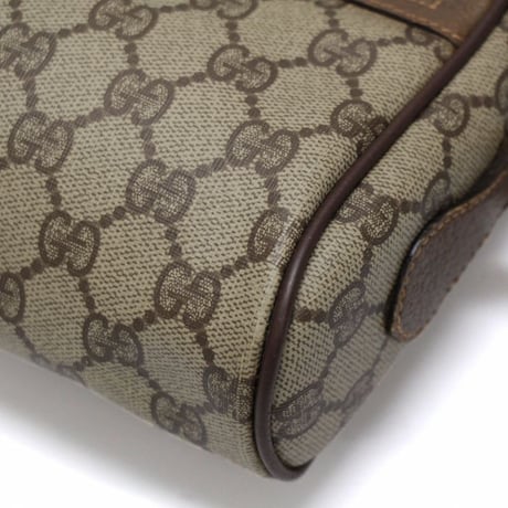 GUCCI Sherry Line Camera Shoulder Bag GG Canvas Beige #74998