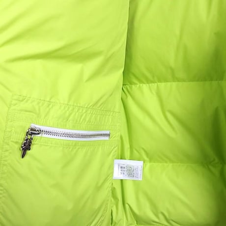 Chrome Hearts STIFF CH Plus Print Down Vest Green  #31120