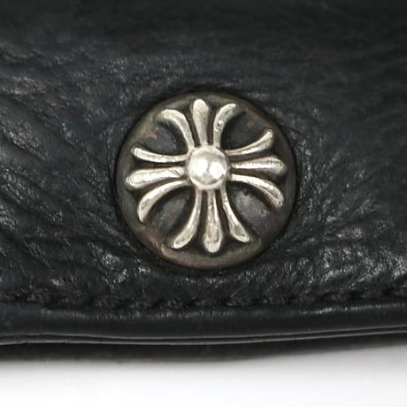 Chrome Hearts 1-Snap Wallet Bifold Wallet Cross Button #103186