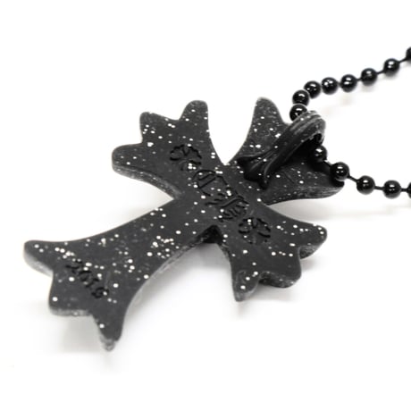 Chrome Hearts Small CH Cross rubber Necklace #30347