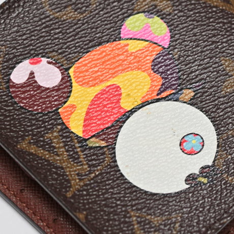 Louis Vuitton x Murakami Portefeuille Marco Wallet Monogram Panda M61666 #75082