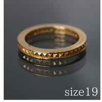 Chrome Hearts 22K TFP True Juvi punk Ring #30729