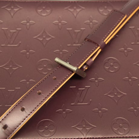 Louis Vuitton Allston Shoulder Bag Monogram Mat Viollete M55126 #75163