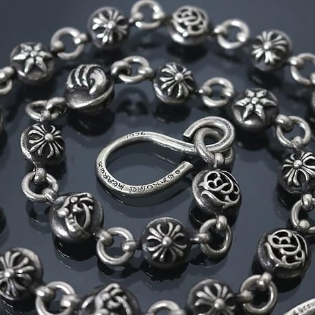 Chrome Hearts #2 Multi-Ball Wallet Chain 1 Clip Long  #100750