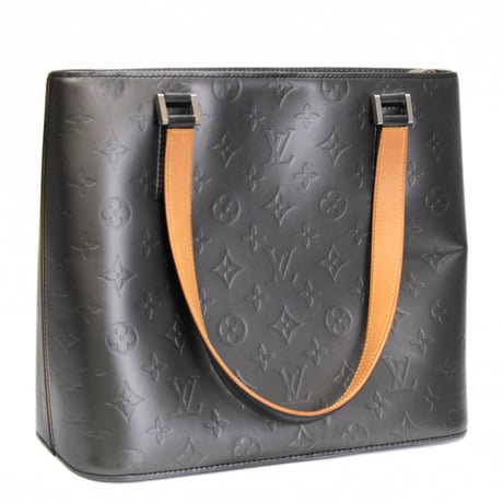 Louis Vuitton Stockton Handbag Monogram Mat Gray M55112 #74950