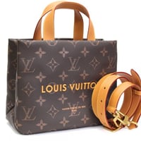 Louis Vuitton Mini Shopper Tote Bag Monogram Canvas M27019 #74917