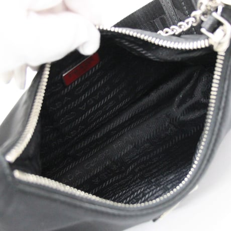 PRADA Re-Edition Shoulder Bag Nylon Black #74804