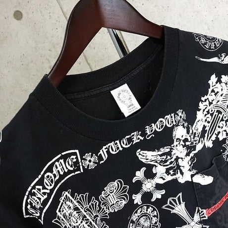 Chrome Hearts Multi Print T-Shirt Black ＃102881