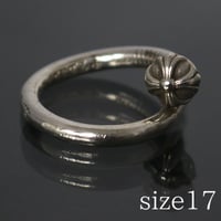 Chrome Hearts Cross Ball Nail Ring #31051