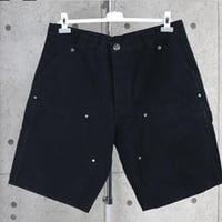 Chrome Hearts Cross Patch Carpenter Double-Knee Shorts #103336