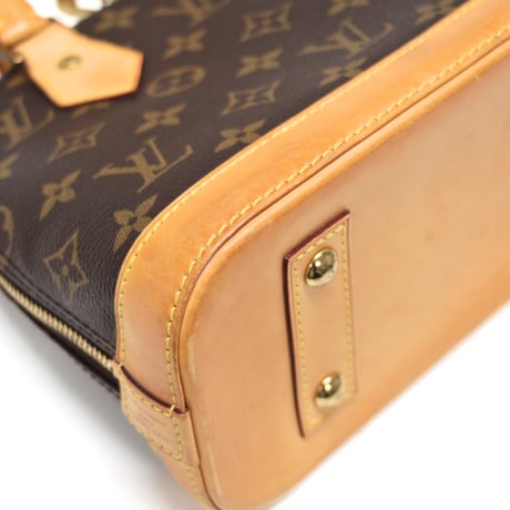 Louis Vuitton Alma BB Handbag Monogram Canvas M53152 #74951