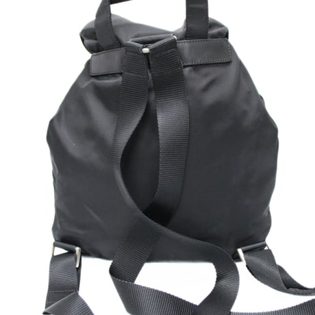 PRADA Backpack Nylon Black #74233