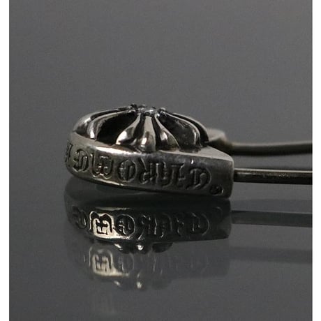 Chrome Hearts Safety Pin Large 1P Diamond Charm #103142