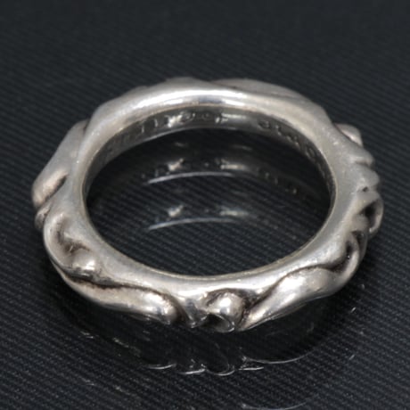 Chrome Hearts Scroll Band Ring #30881