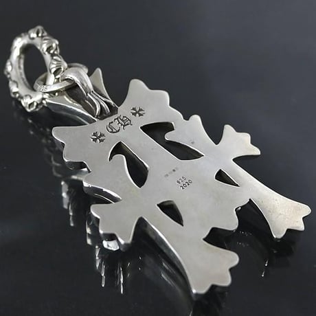 Chrome Hearts Large 3CH Cross Triple Cross Pendant #30941