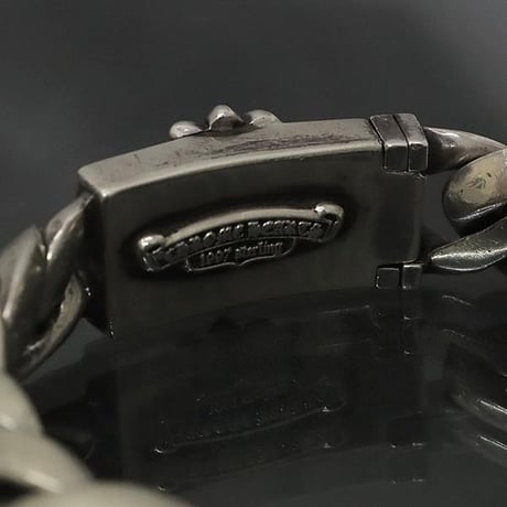 Chrome Hearts Classic Link Keeper Box ID Bracelet 15 Links #30144